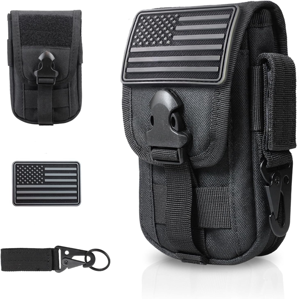 Edc Everyday Carry - Tactical Phone Pouch Molle,Smartphone Holster Bag