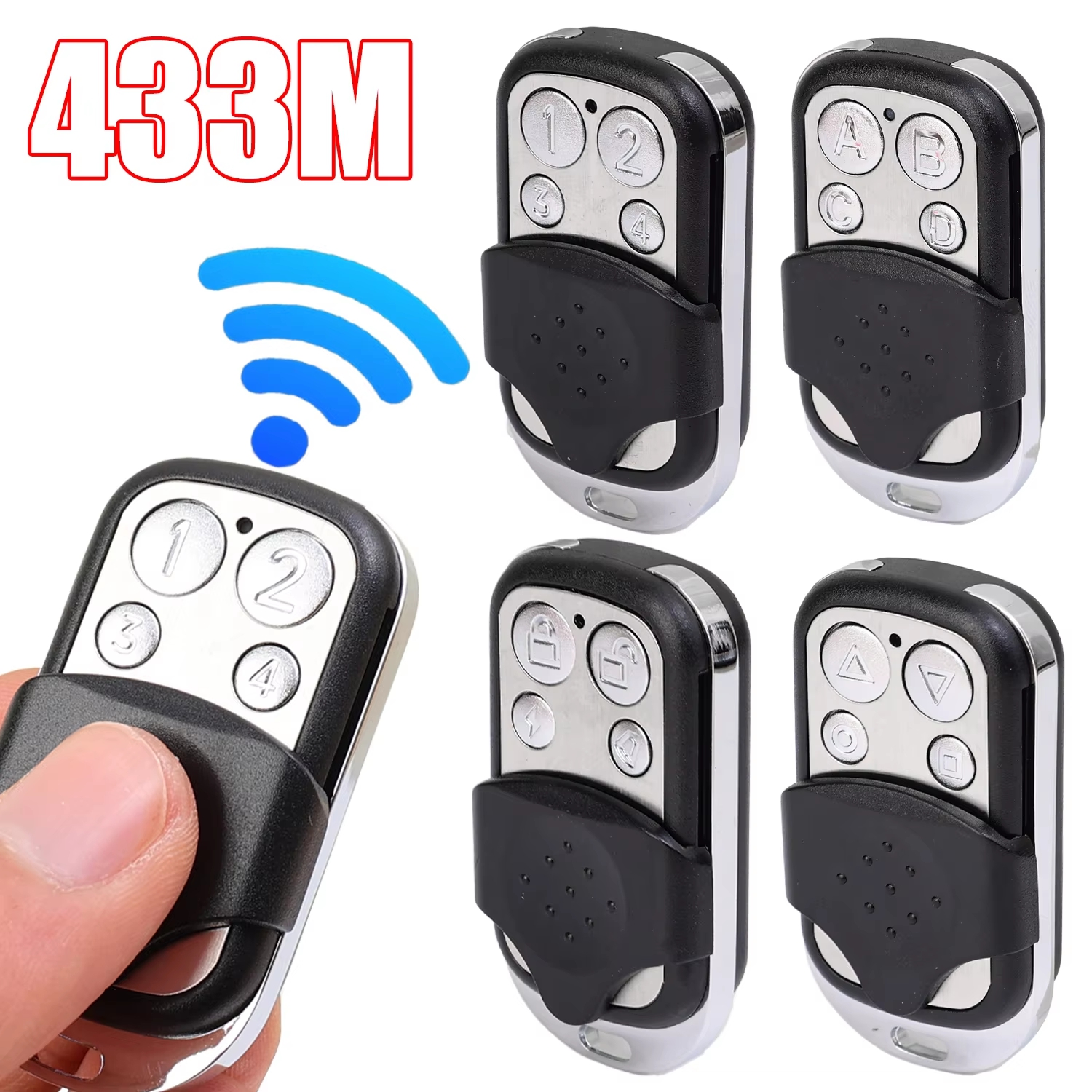 Bottle Opener Keyring - 1/50PCS Remote Control 433MHz Car Key