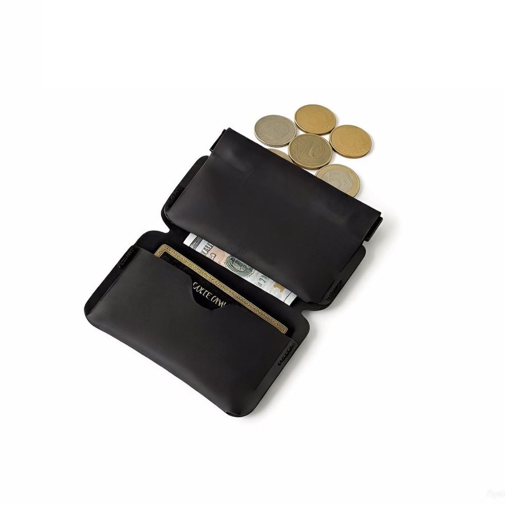 Edc Carry Coins - Ultra-Light Mini Folding Wallet Magnetic Buckle