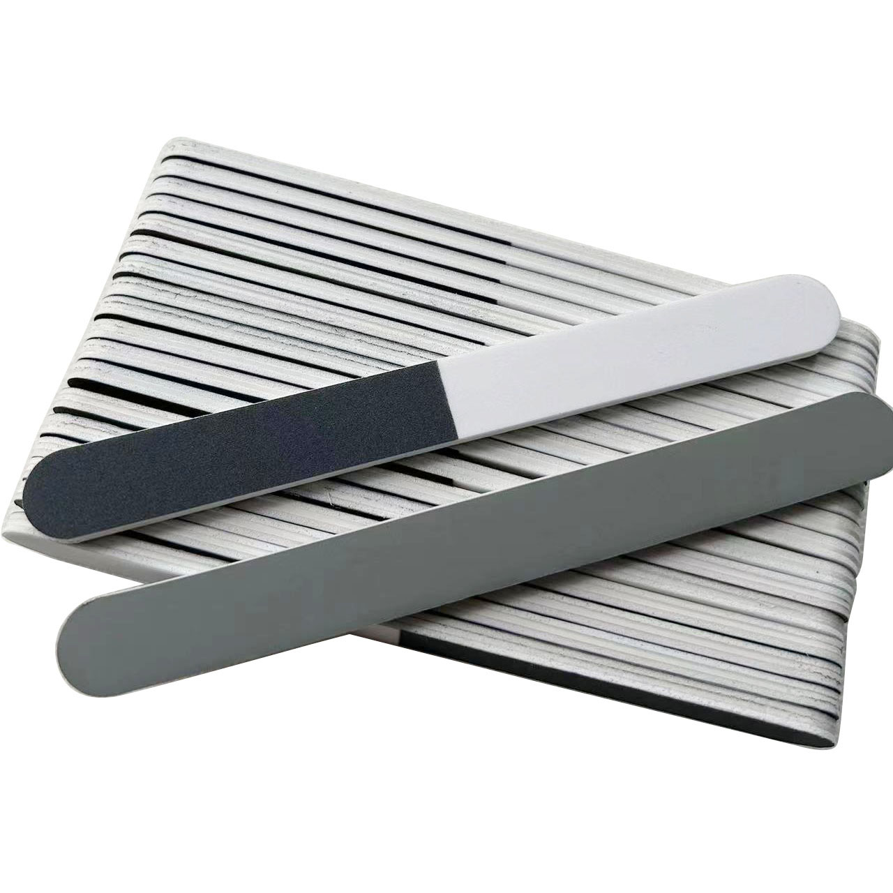 Nail File Titanium - 20 pcs/lot 3 step polishing file