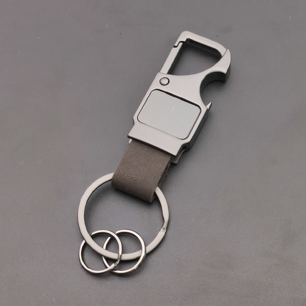 Personalized Genuine Leather K - Bottle Opener Keyring review and price