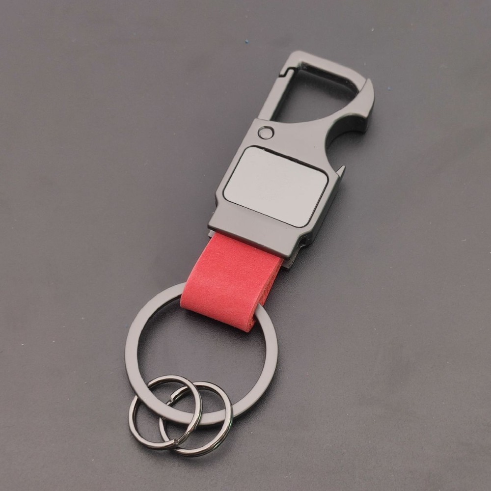 Personalized Genuine Leather K - Bottle Opener Keyring review and price