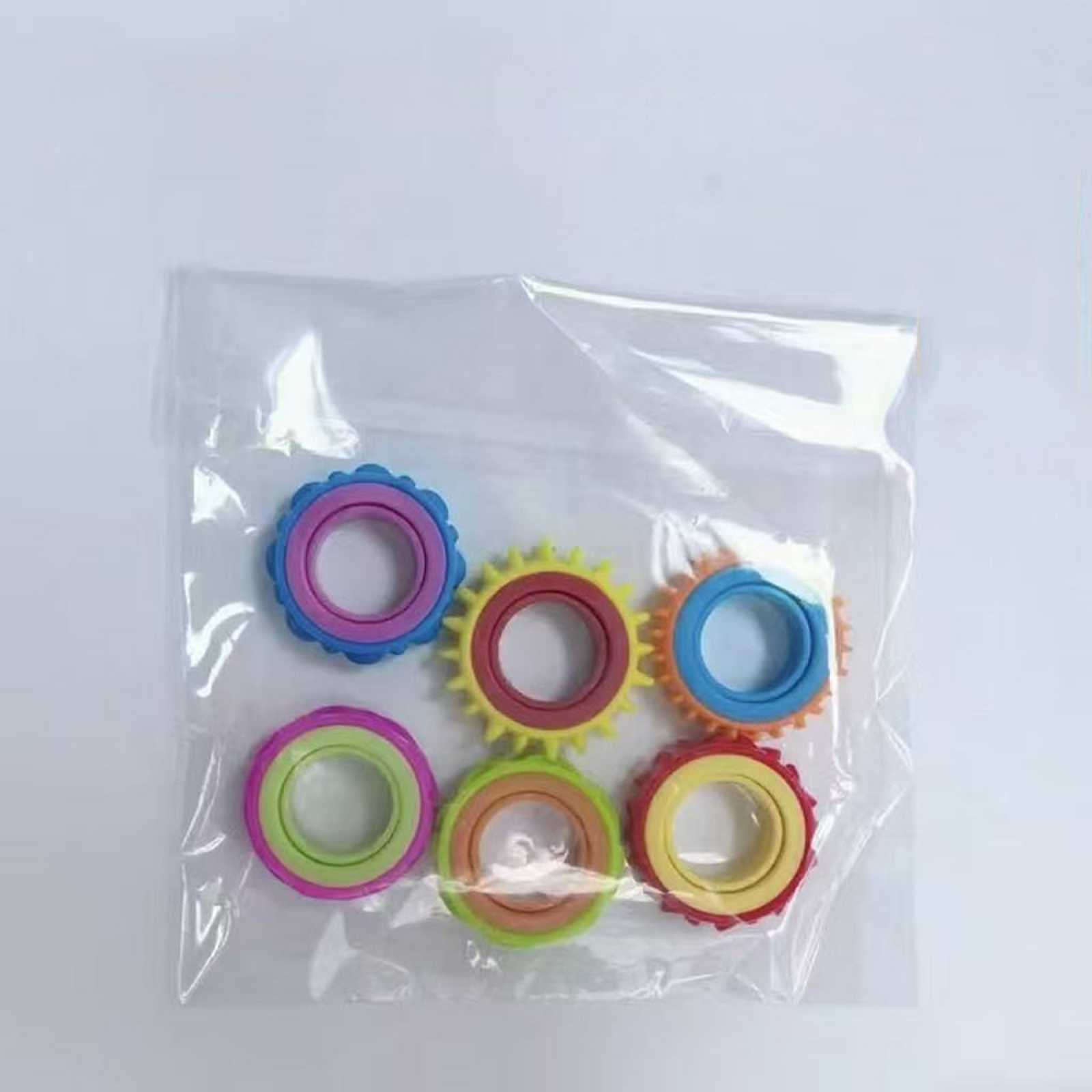 6PCS Rotating Fidget Ring for  - Fidget Spinner Bearing review and price