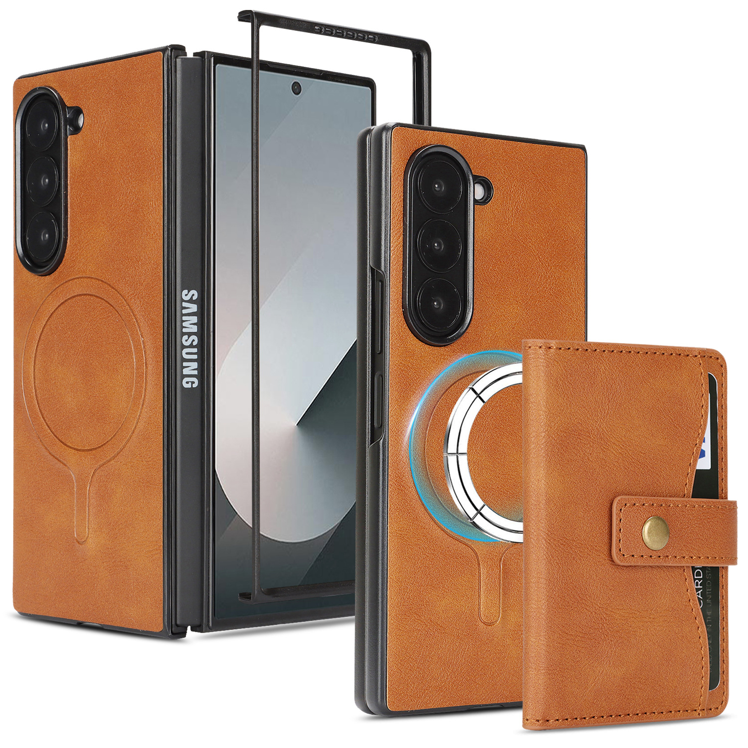 Applicable to Samsung Z Fold7  - Money Clip Magnetic review and price
