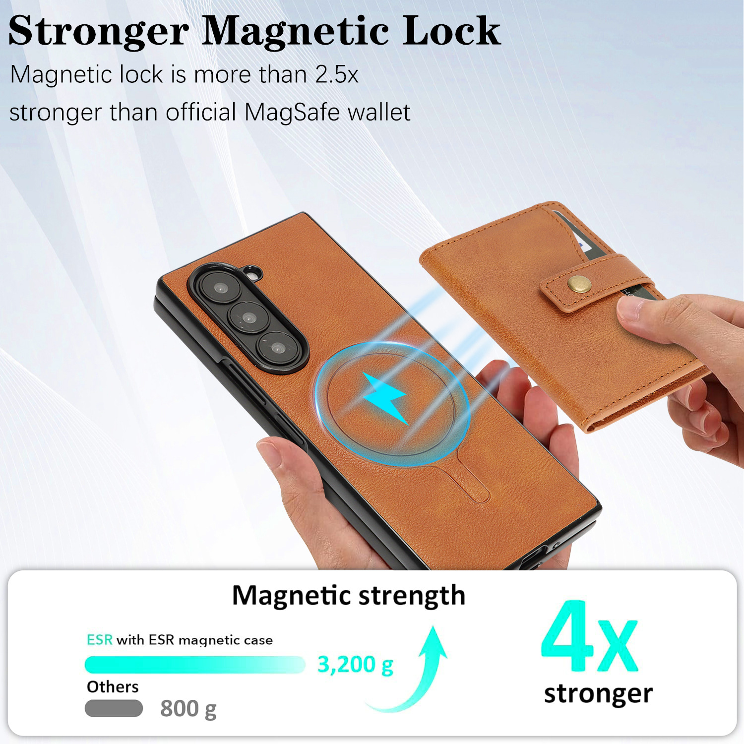 Applicable to Samsung Z Fold7  - Money Clip Magnetic review and price