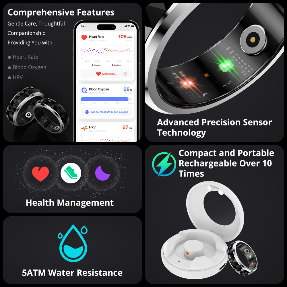 2024 COLMI R11 Smart Ring, Fid - Fidget Spinner Bearing review and price