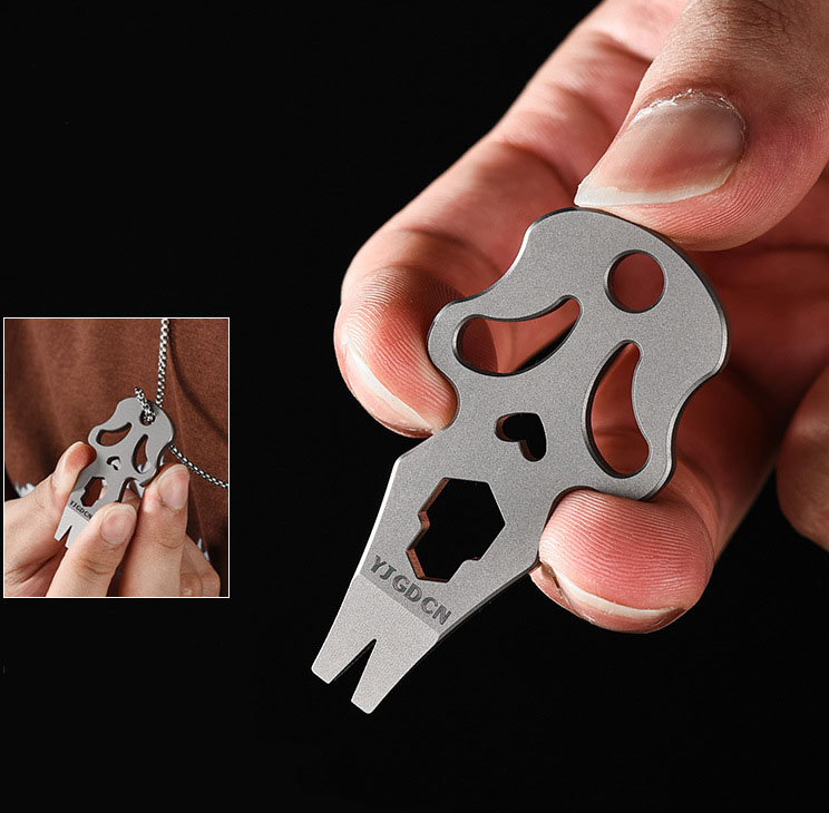 Multifunctional Hex Key Wrench - Titanium Pry Bar review and price