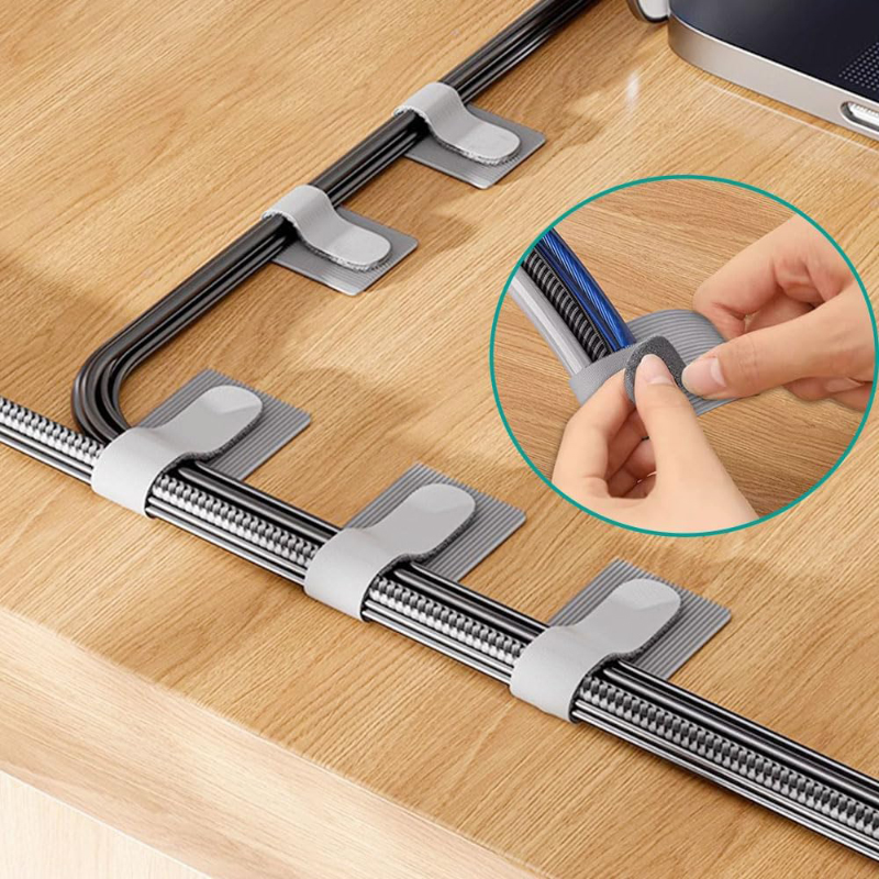 10pcs Self Adhesive Reusable H - Gear Tie Reusable review and price