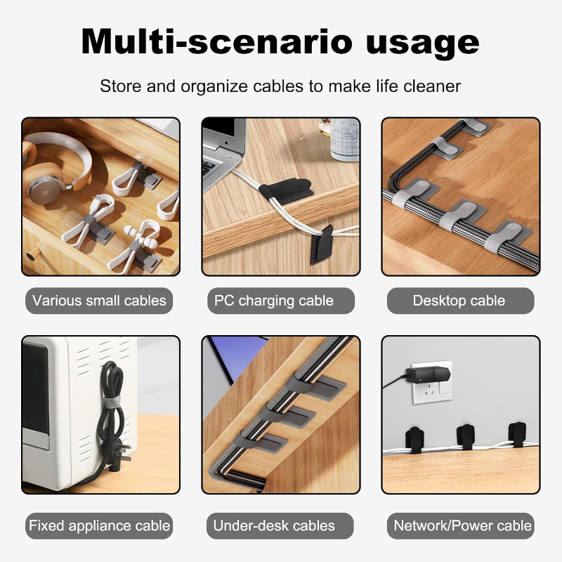 10pcs Self Adhesive Reusable H - Gear Tie Reusable review and price