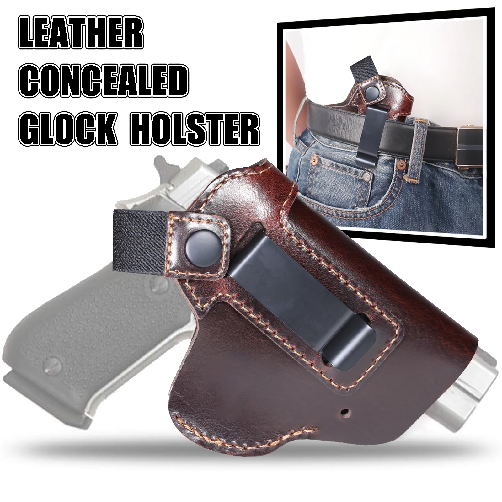 Tactical Leather Concealed Car - Edc Carry Belt Leather review and price