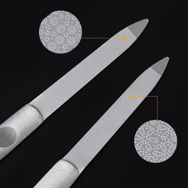 1PCS Professional Stainless St - Nail File Titanium review and price
