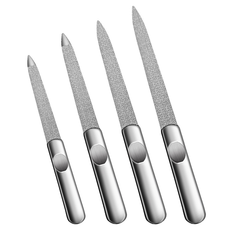 1PCS Professional Stainless St - Nail File Titanium review and price