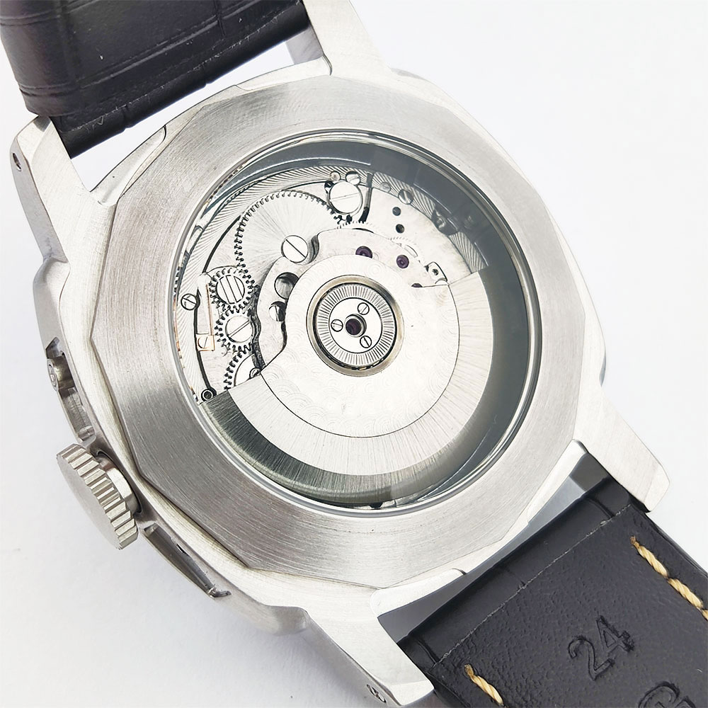 44mm Men's watch Seagull st255 - Watch Winder Compact review and price