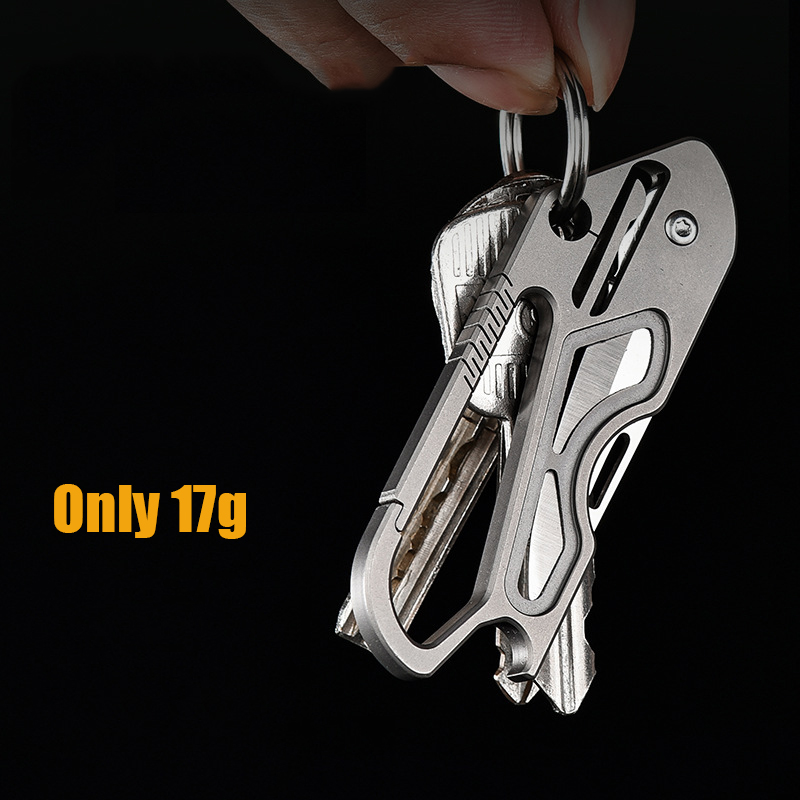 Titanium Alloy Keychain Foldin - Multitool Credit Card review and price