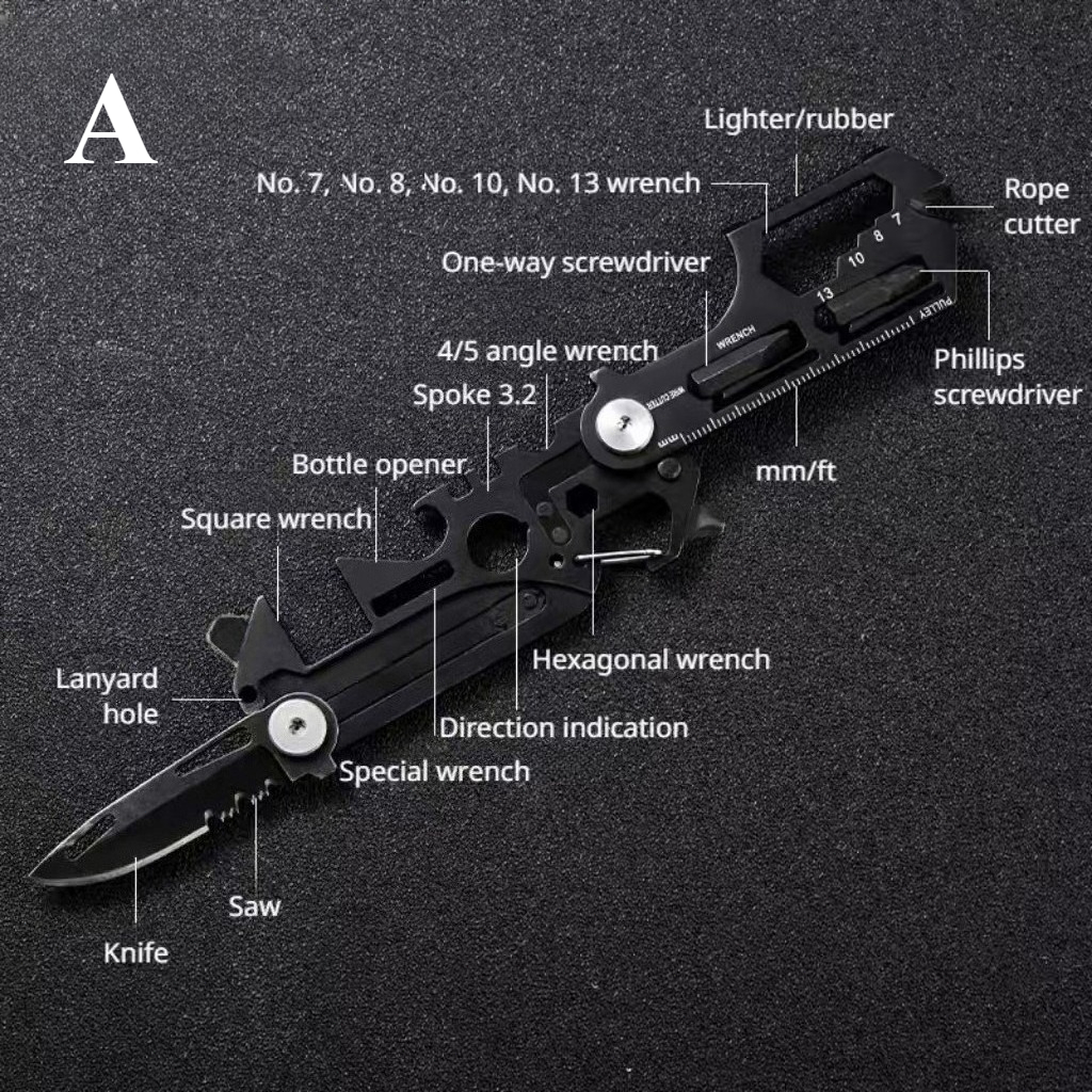 Multifunctional EDC Tool Card  - Multitool Credit Card review and price