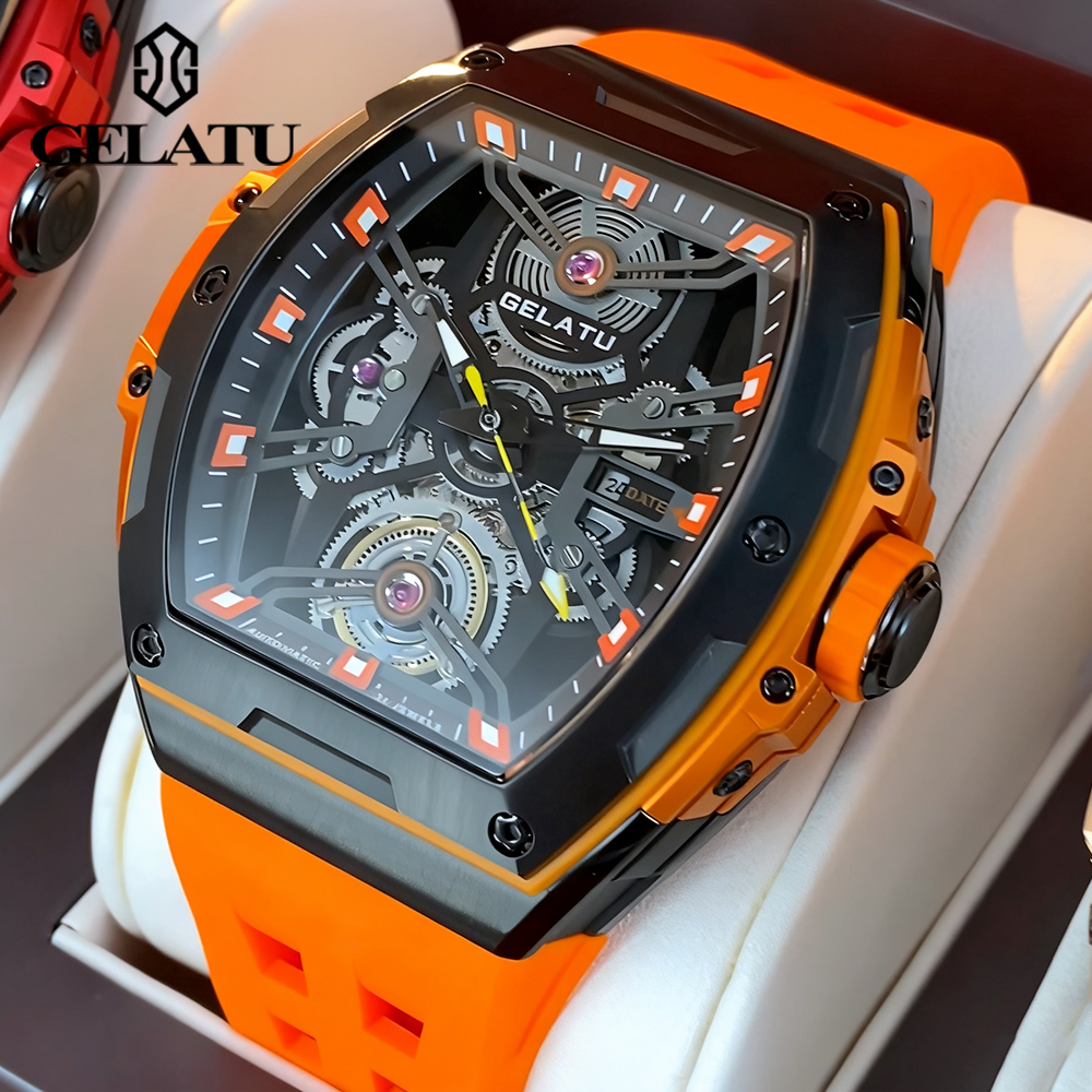 GELATU Men's Watches Trend Fas - Watch Winder Compact review and price