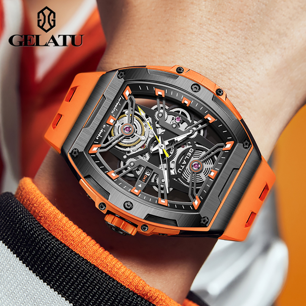 GELATU Men's Watches Trend Fas - Watch Winder Compact review and price