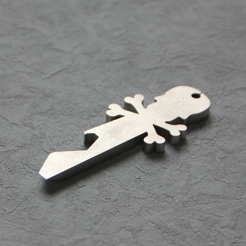 Mini Titanium Prybar Keychain  - Titanium Pry Bar review and price