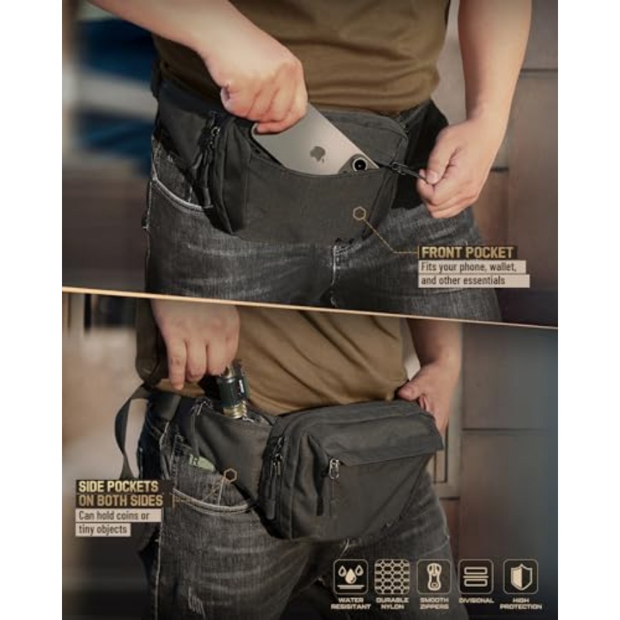 Tactical Concealed Carry Fanny - Edc Concealed Carry Fanny Pack review and price
