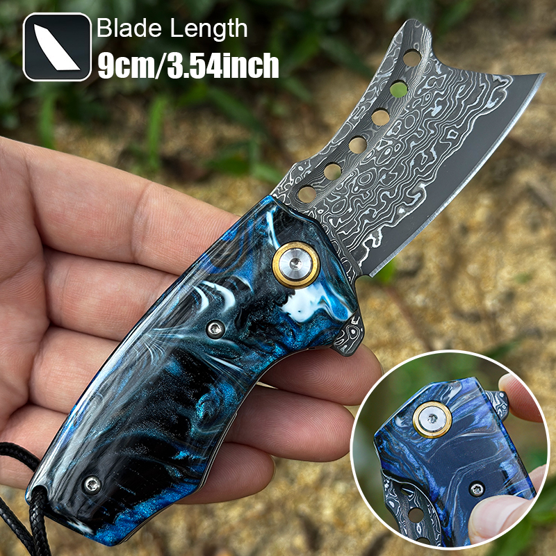 Handmade Damascus Steel Pocket - Edc Carry Pocket Knife review and price