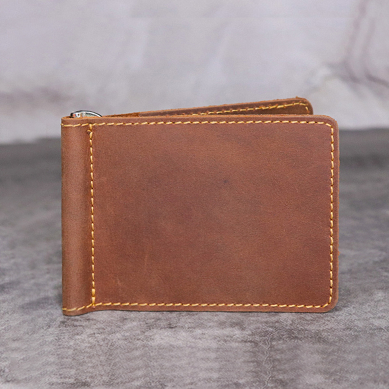 Handmade Genuine Leather Money - Money Clip Magnetic review and price