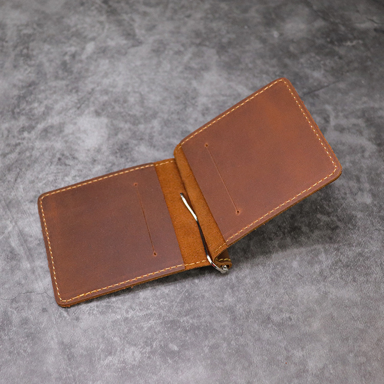 Handmade Genuine Leather Money - Money Clip Magnetic review and price