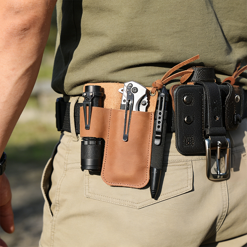 EDC Leather Flashlight Tool Ho - Edc Everyday Carry review and price