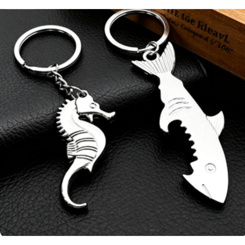Metal Shark Keychain Bottle Fi - Bottle Opener Keyring review and price