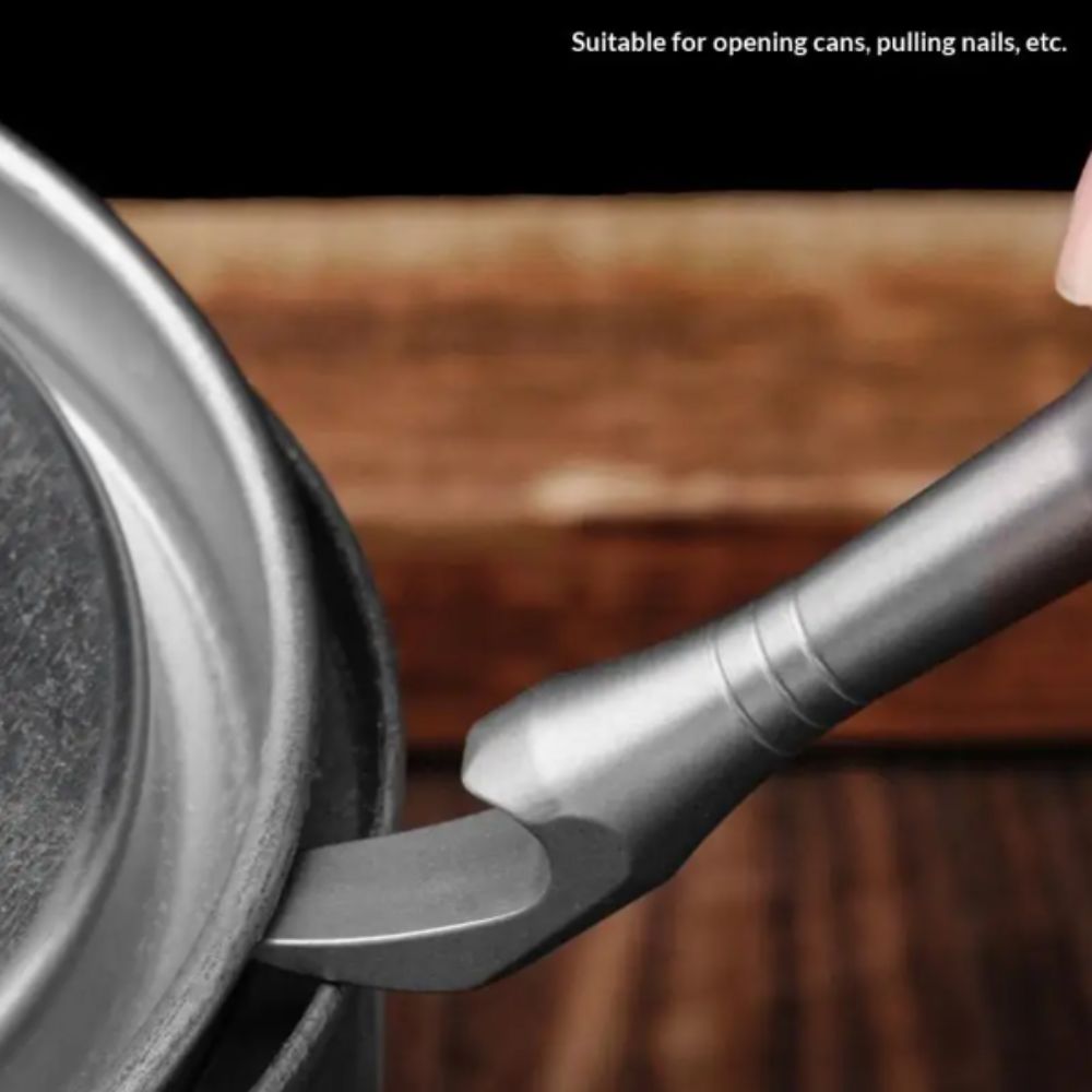Titanium Alloy Mini Keychain M - Titanium Pry Bar review and price