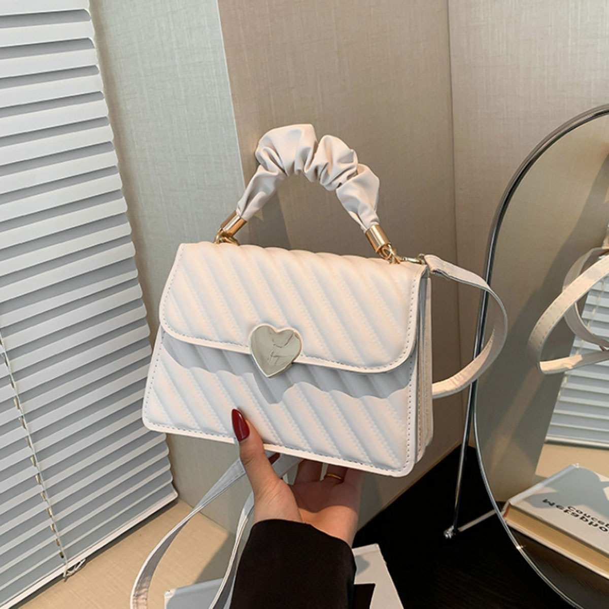 White fashion women's bag simp - Edc Carry Bag review and price