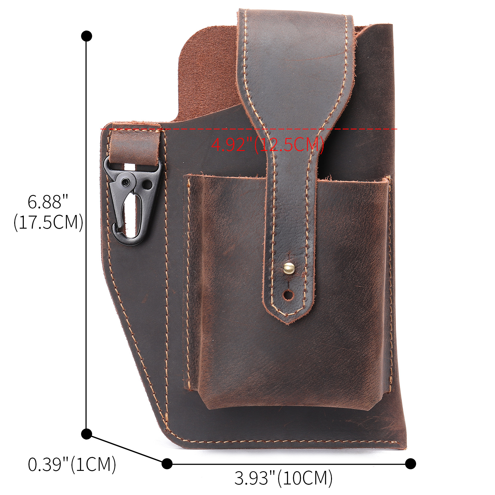 Crazy Horse Leather Phone Hols - Edc Carry Belt Leather review and price
