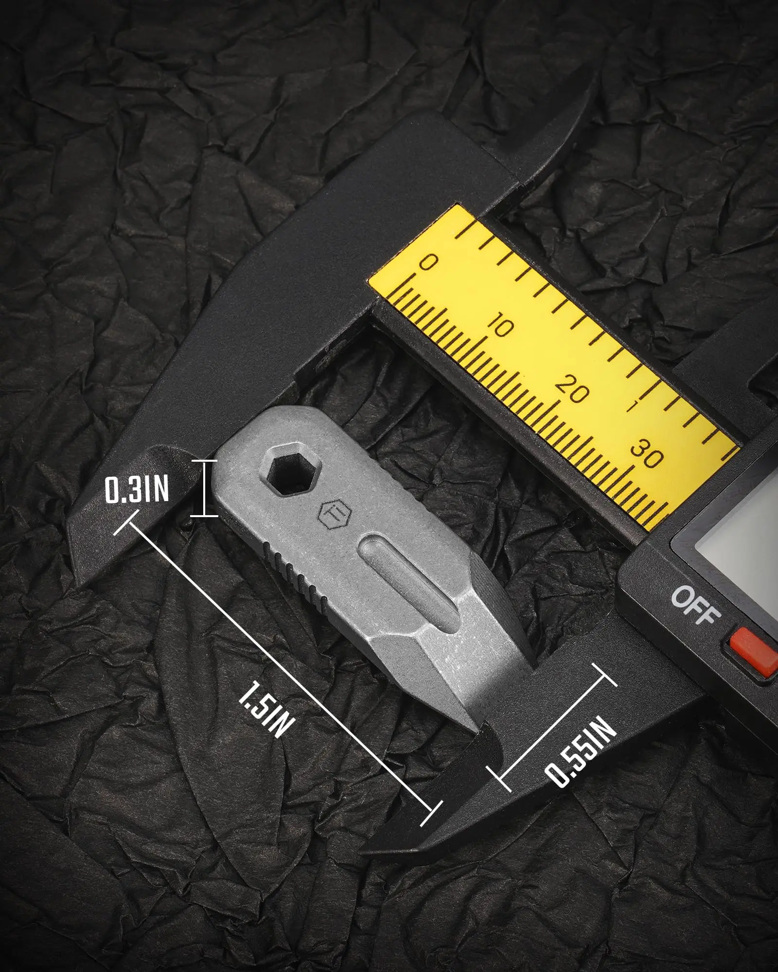Keyunity KR02 Mini Pry Bar, Pr - Titanium Pry Bar review and price