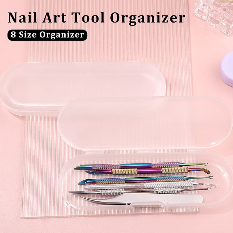 1/8 Pcs Portable Rectangle Nai - Nail File Titanium review and price