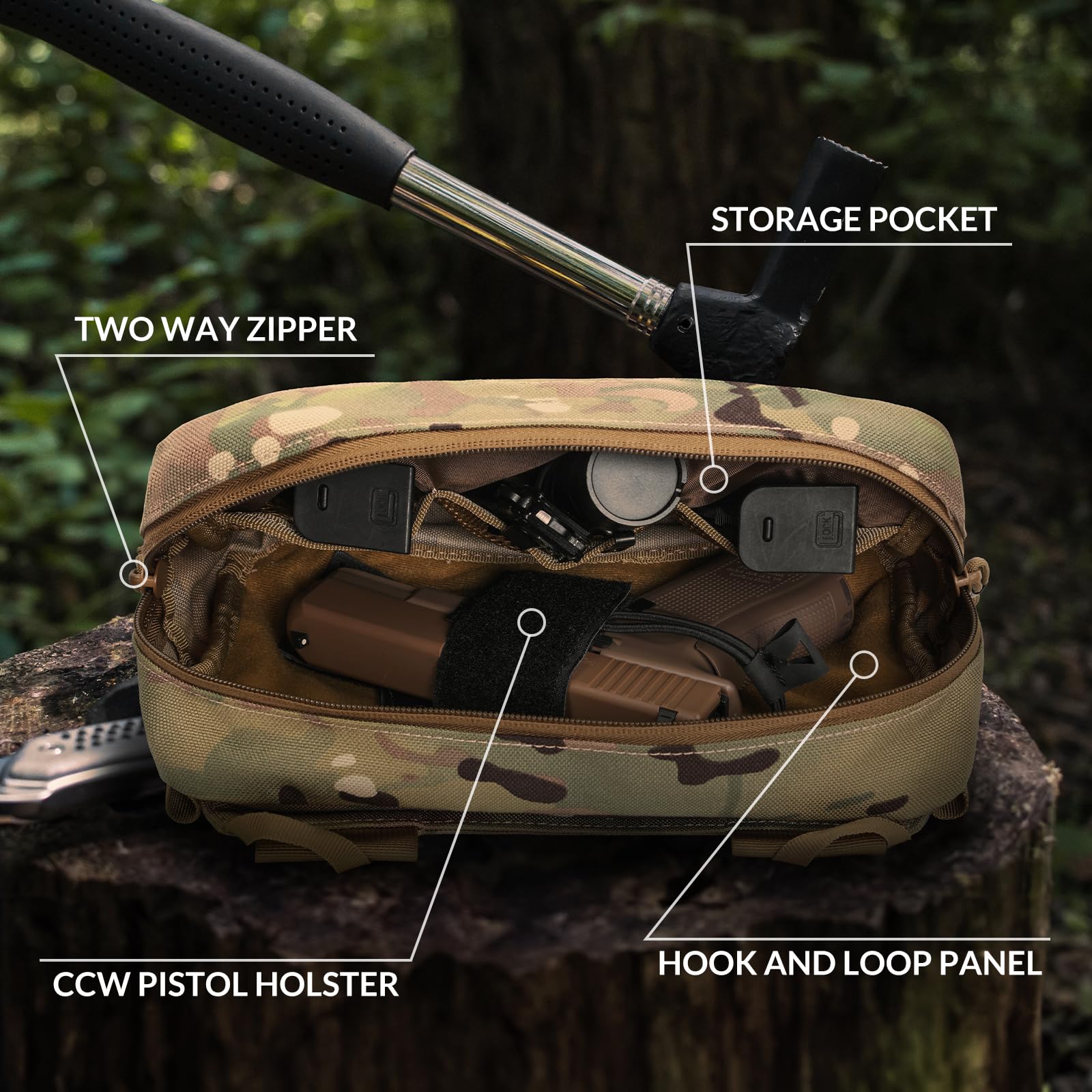 Tactical Fanny Pack, Concealed - Edc Concealed Carry Fanny Pack review and price