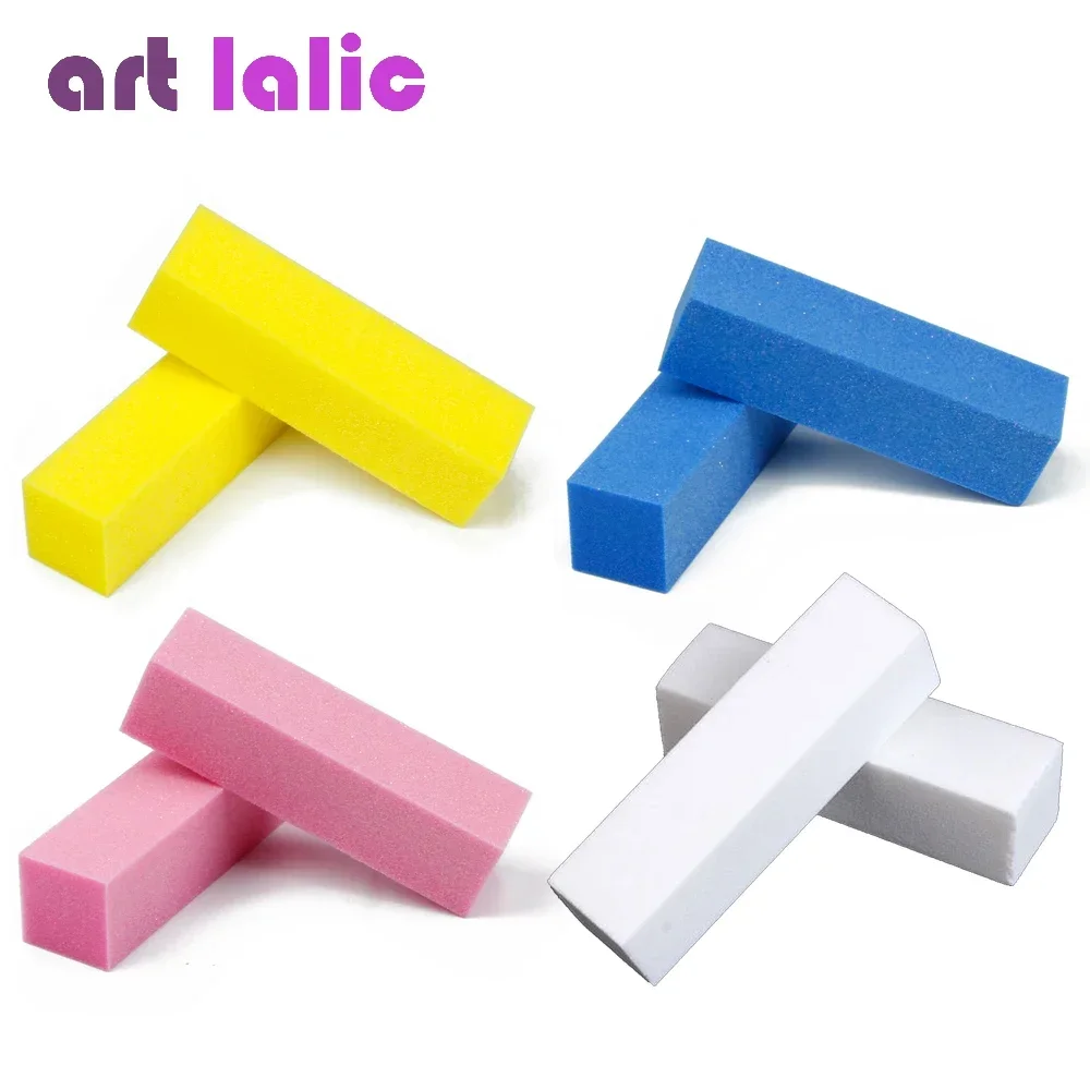 2Pcs Nail Buffer Blocks 4-Side - Nail File Titanium review and price