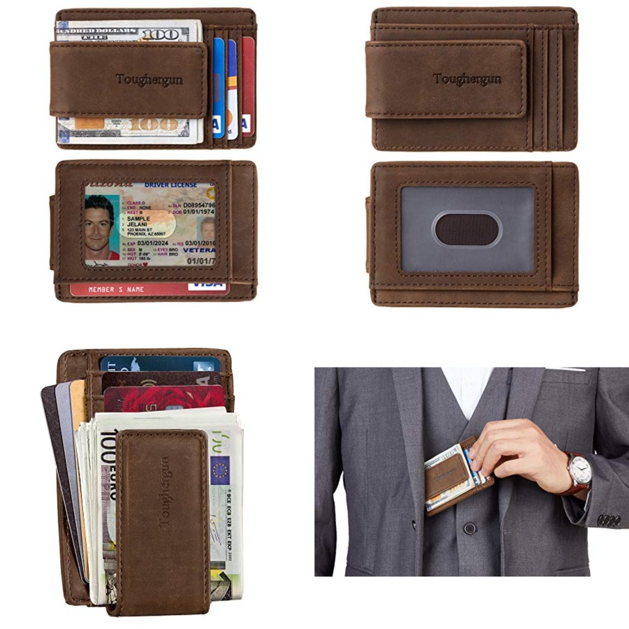Toughergun Slim Wallet for Men - Money Clip Magnetic review and price