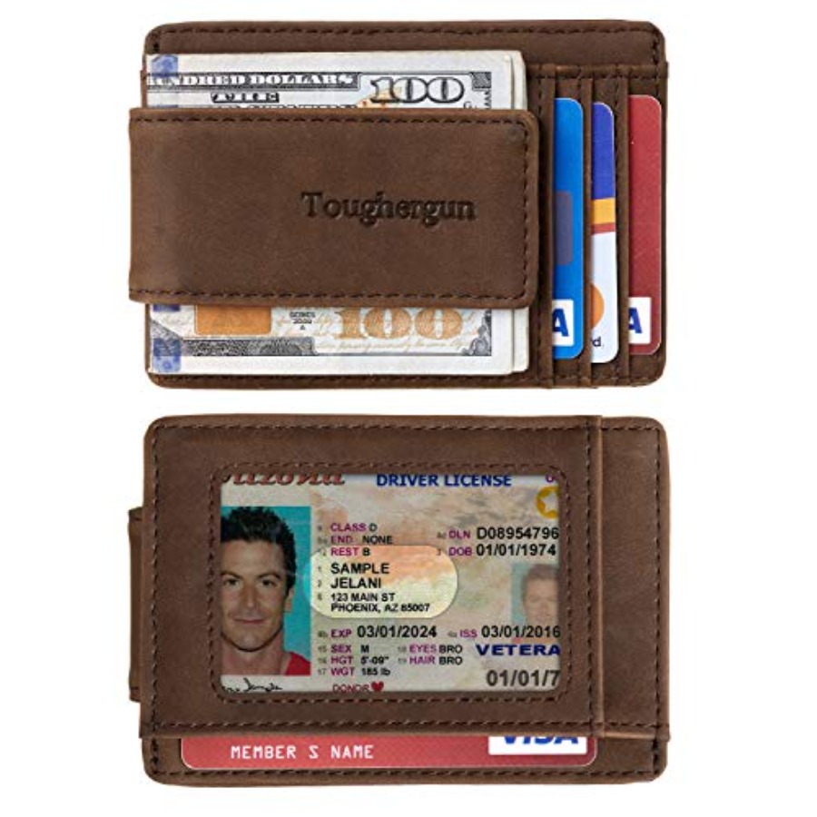 Toughergun Slim Wallet for Men - Money Clip Magnetic review and price