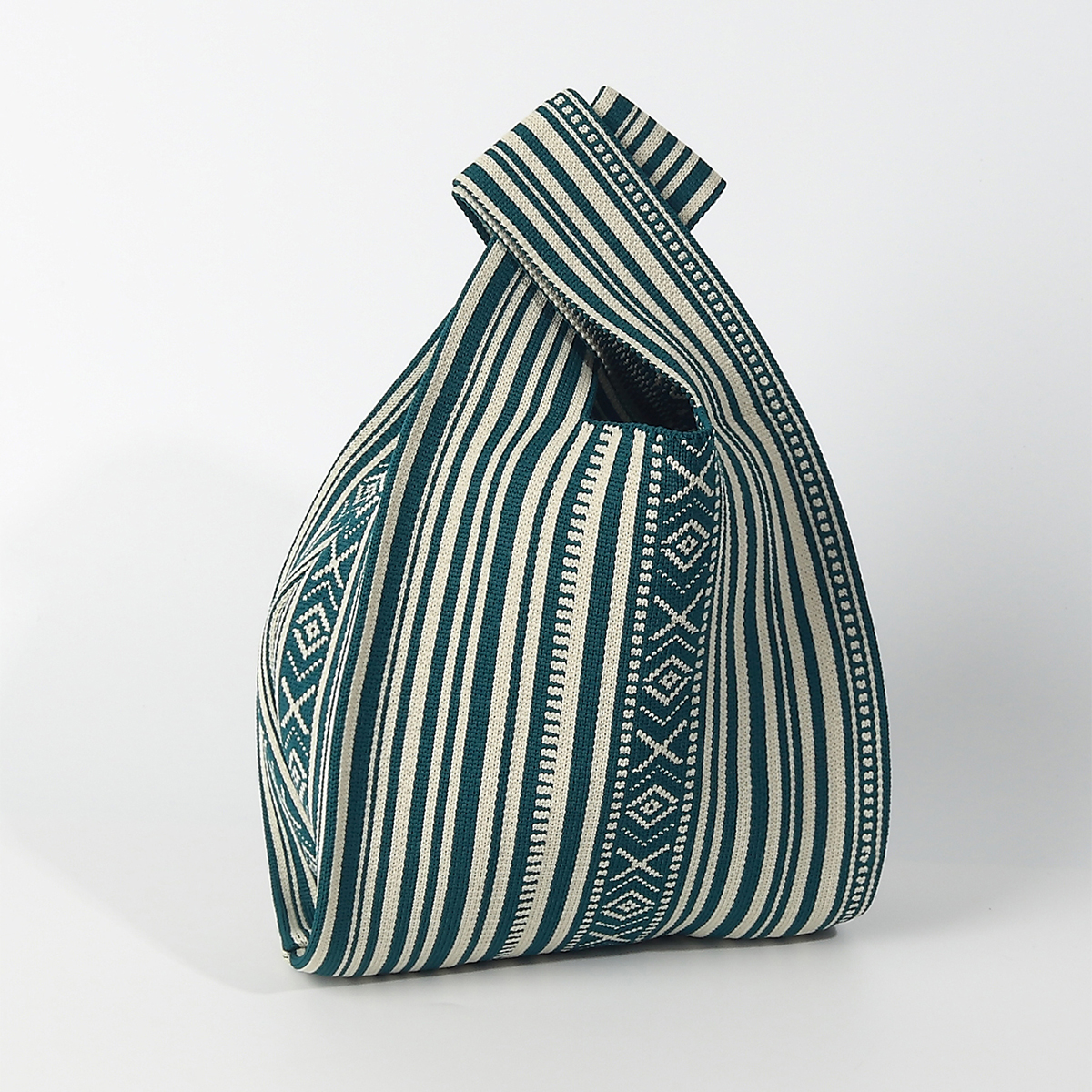 Line Pattern Knitted Crocheted - Edc Carry Bag review and price