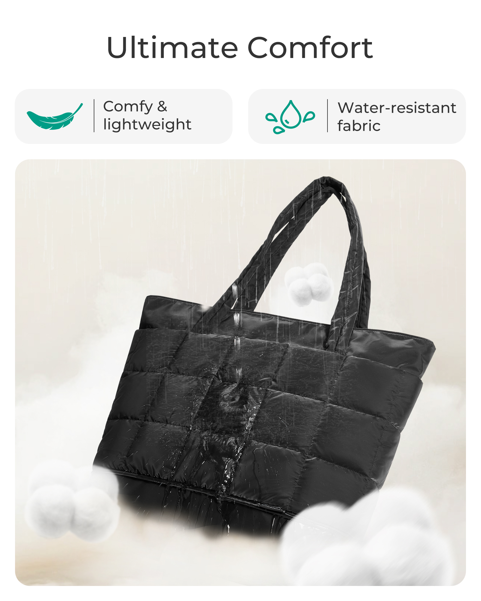 BAGSMART Travel Tote Bag Women - Edc Carry Bag review and price