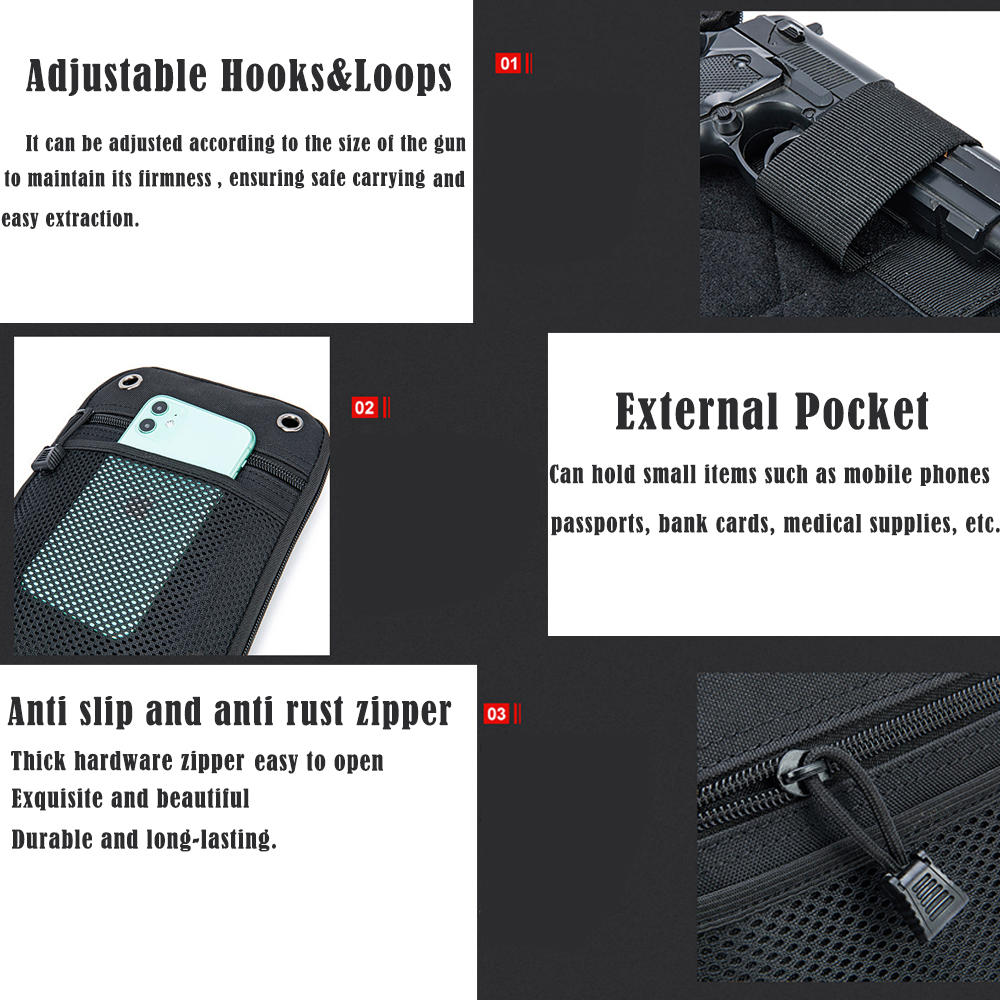 EDC Waist Pack with Hidden Hol - Edc Concealed Carry Fanny Pack review and price