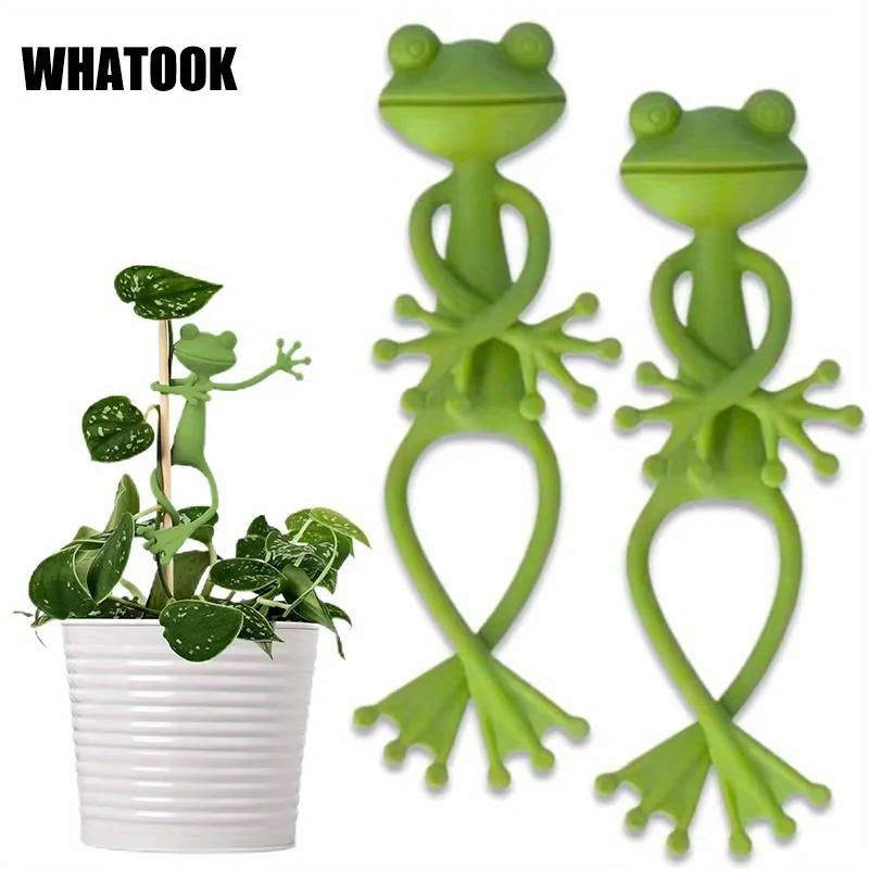 6pcs Frog Shaped Plant Tie Reu - Gear Tie Reusable review and price