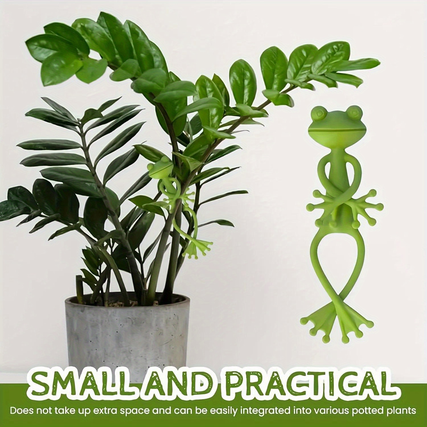 6pcs Frog Shaped Plant Tie Reu - Gear Tie Reusable review and price