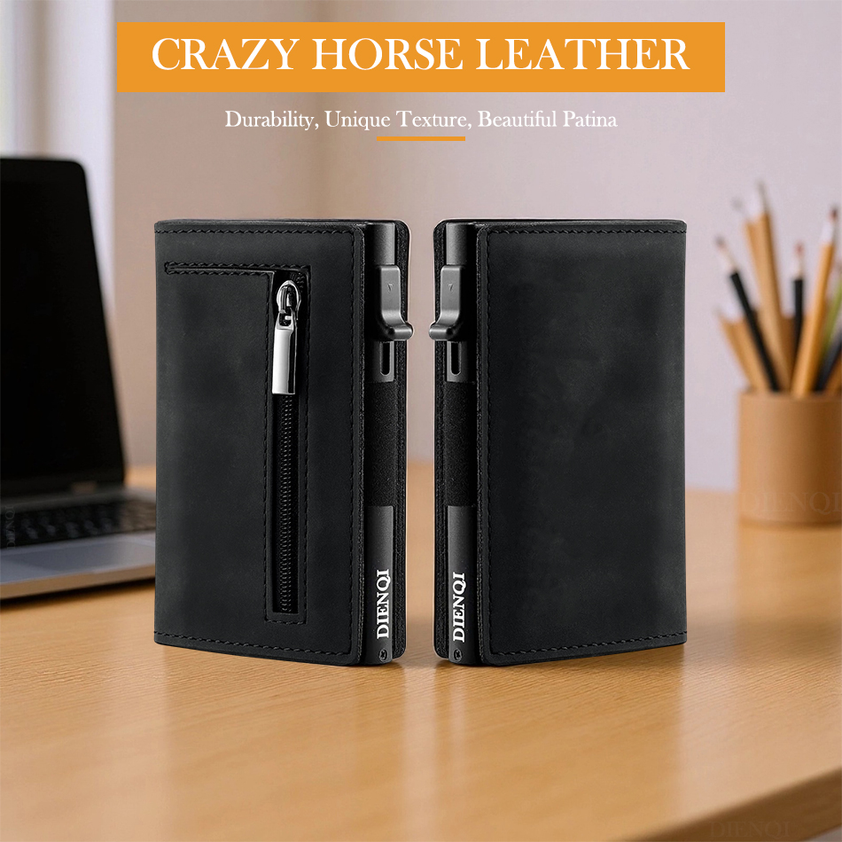Cowhide Credit Card Holder Gen - Money Clip Magnetic review and price