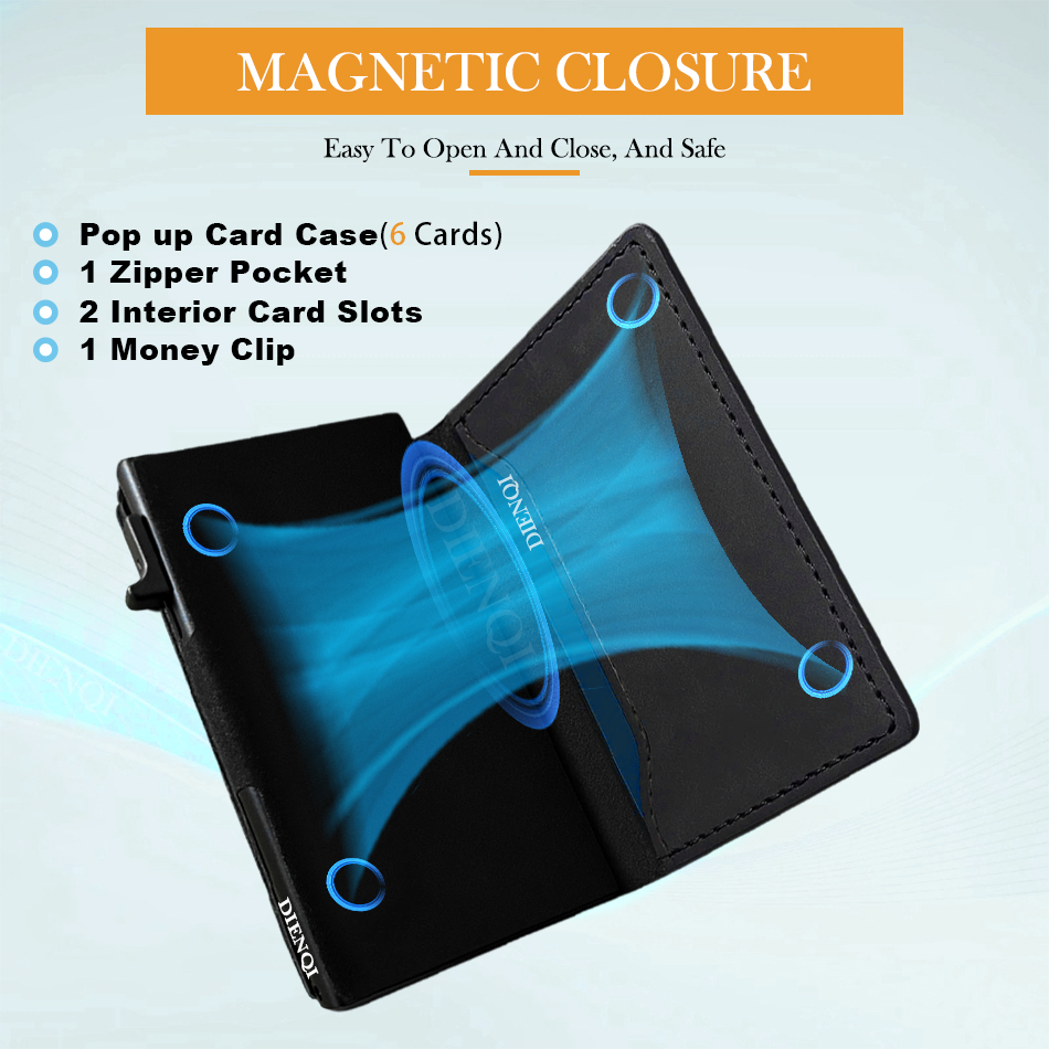 Cowhide Credit Card Holder Gen - Money Clip Magnetic review and price
