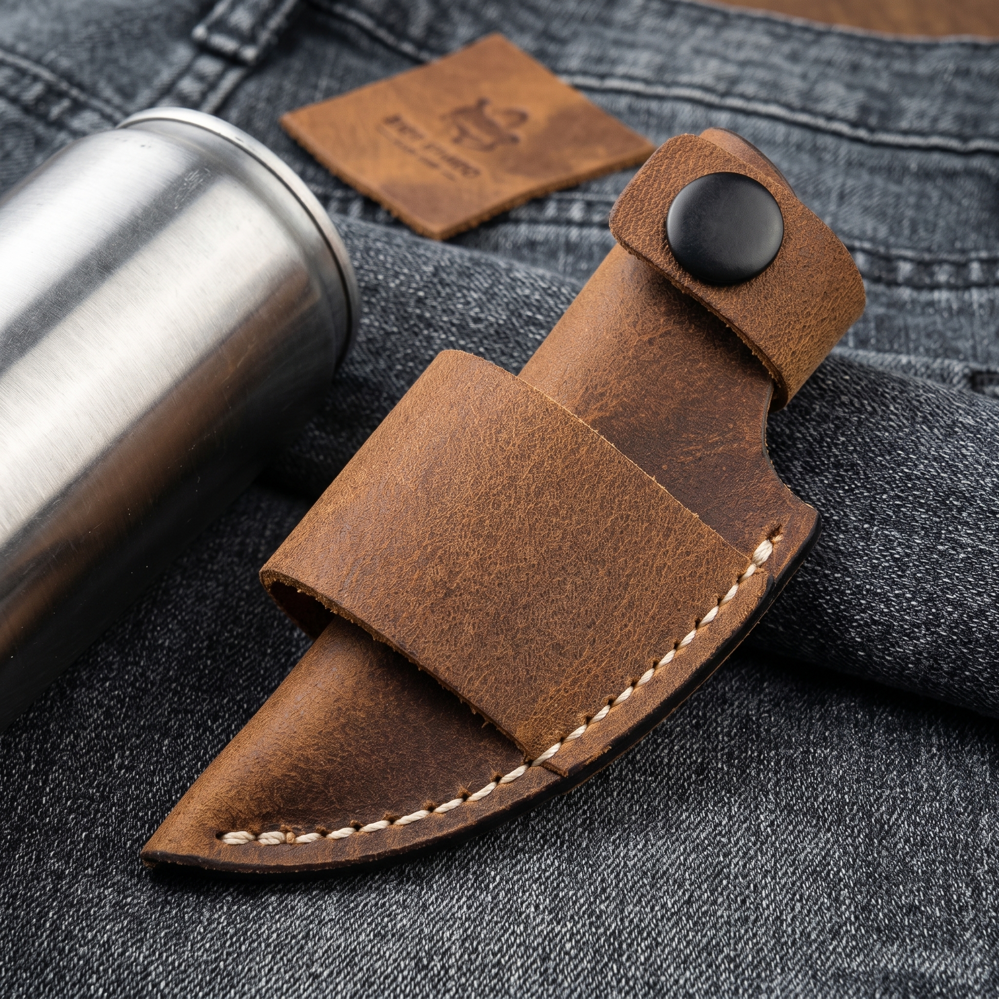 Vintage Leather Knife Sheath 1 - Edc Carry Belt Leather review and price