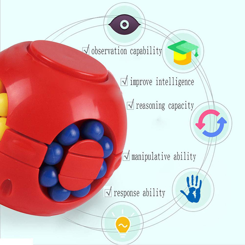 Magic Bean Puzzle Cube Spinner - Fidget Spinner Bearing review and price