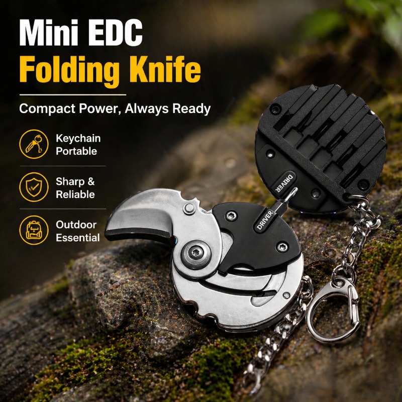 Coin Pocket Outdoor Folding Kn - Edc Carry Coins review and price