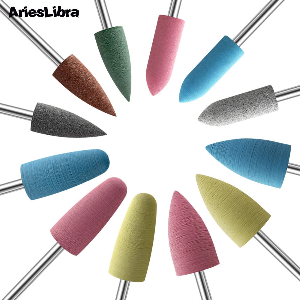 AriesLibra Rubber Nail Drill B - Nail File Titanium review and price