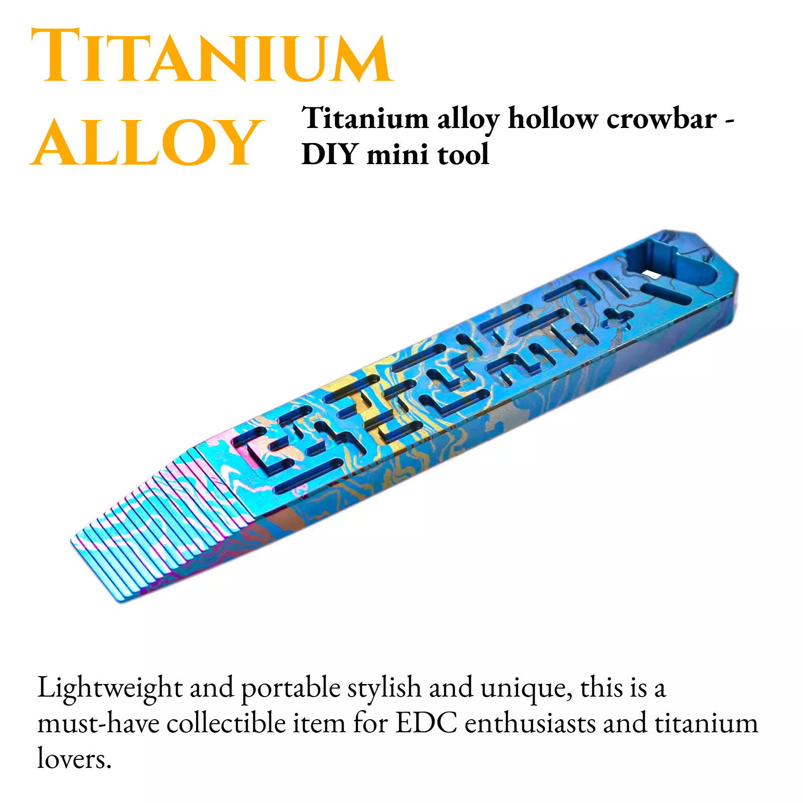 High-quality TC4 Titanium Allo - Titanium Pry Bar review and price