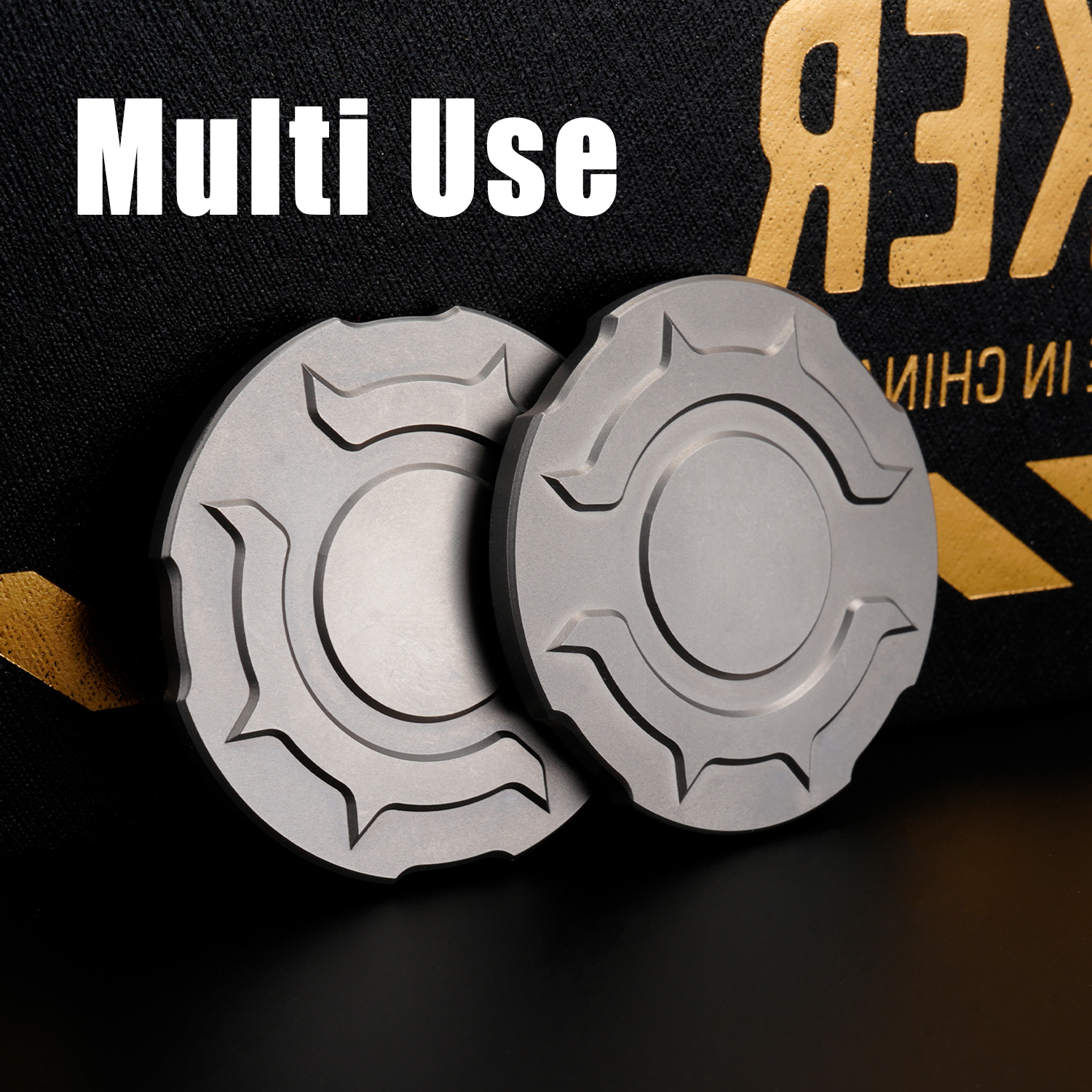 Titanium Alloy Poker Chip Fidg - Edc Carry Coins review and price